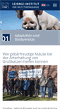 Mobile Screenshot of fbn-dummerstorf.de